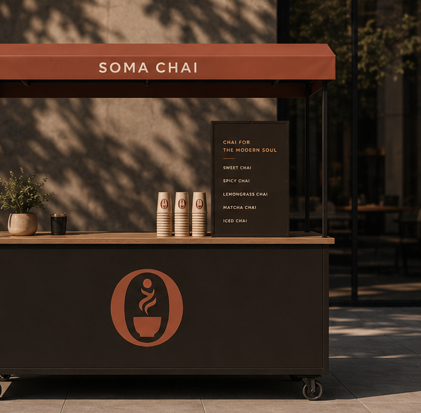Soma Chai event cart